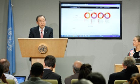 MDG : Millennium Development Goals : Ban Ki-moon Launch of UNDG