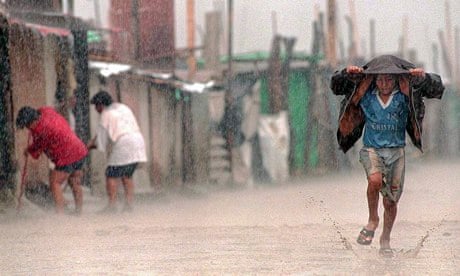 1998 flooding caused by El Nino in Peru