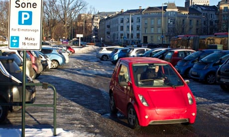 Electric Cars in Oslo, Norway