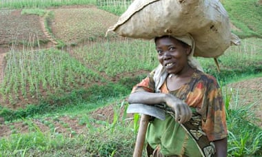 MDG farmer in Rwanda