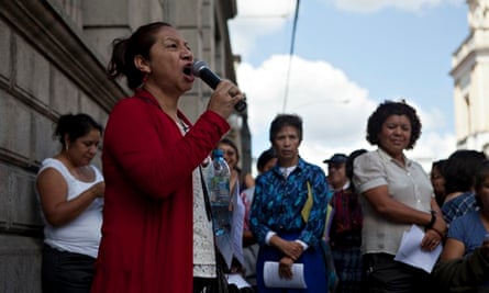 MDG : Activist Iduvina Hernandez speaks out in support of Guatemala's attorney general