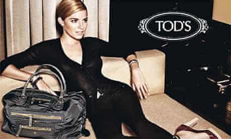 Sienna Miller in an advert for Tod's
