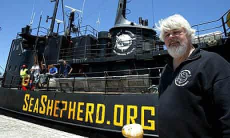 Captain Paul Watson, of the Sea Shepherd Conservation Society