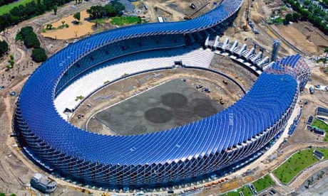 taiwan's solar-powered stadium
