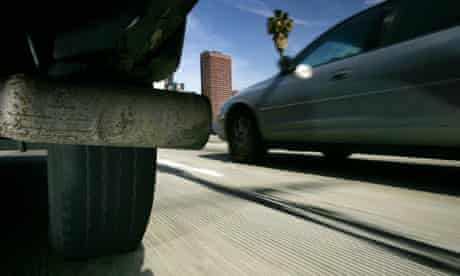 US tailpipe emissions from cars in Los Angeles