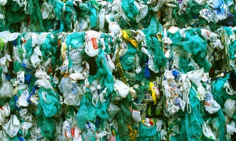 Plastic bag use 'up for second year running' | Waste | The Guardian