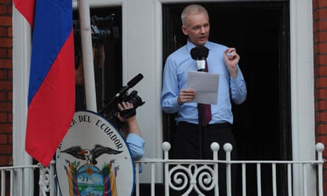 Wikileaks founder Julian Assange address