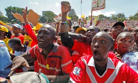 MDG: Kenya election rally