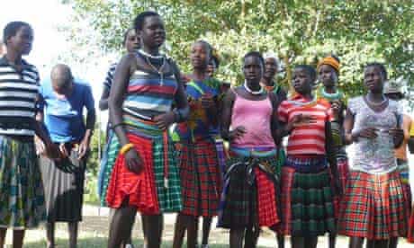 Uganda youth club members
