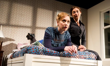 Hattie Morahan and Susannah Wise in A Doll's House at the Duke Of York's Theatre in London