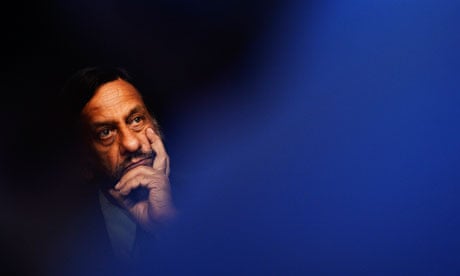 The chairman of the IPCC, Rajendra Pachauri, in Stockholm