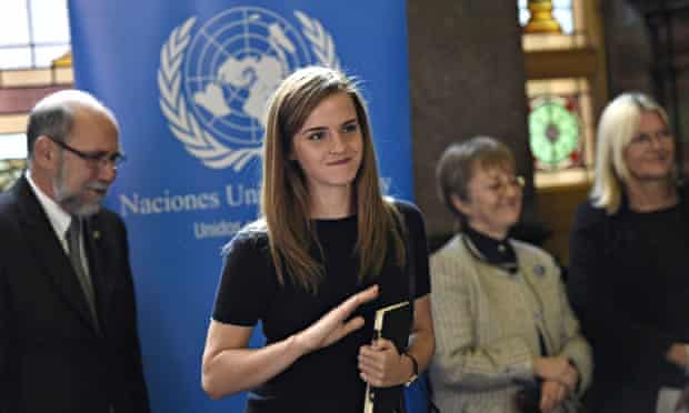 UN goodwill ambassador Emma Watson