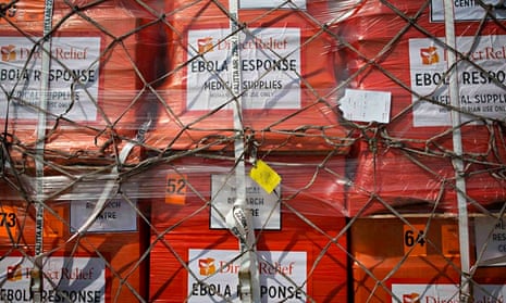 MDG : Ebola reponse and funding : US aid supplies