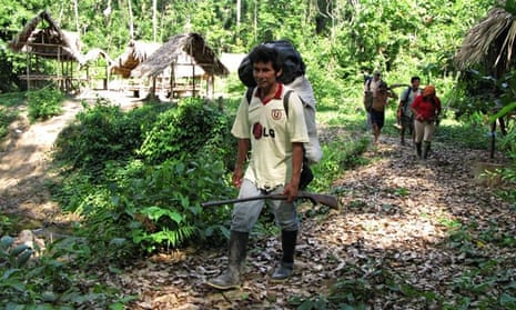 Peruvian anti-logging activist Edwin Chota, Saweto, Peru