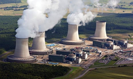 Aerial view of Cattenom nuclear power plant, one of the French plants targeted by unknown drones