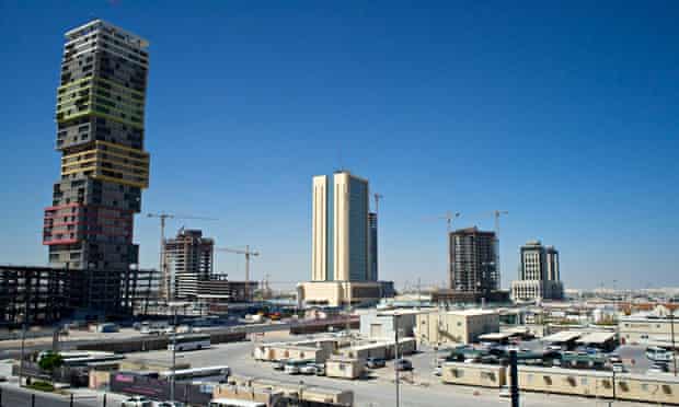 MDG : Forced labour in Qatar : Lusail City, a vast new metropolis built from scratch in the desert