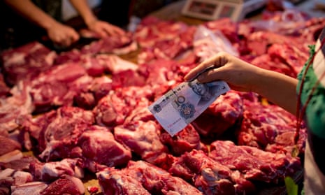 Meat and climate change : butcher in China 
