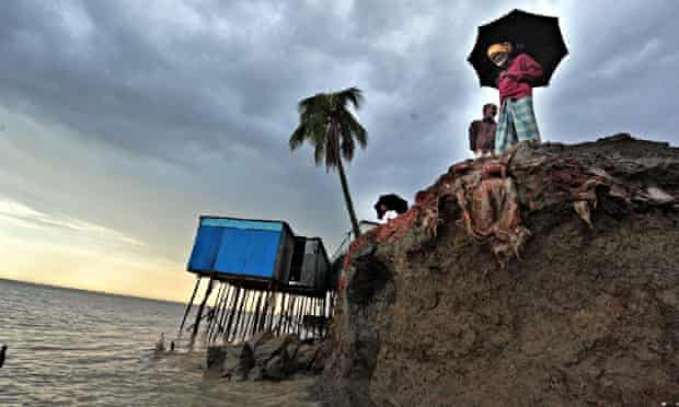 Cost of Climate change: Coatal erosion in Bangladesh as Padma River continues to devour banks