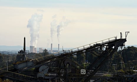 Australia worst climate change country : Pty's Yallourn coal fired power station