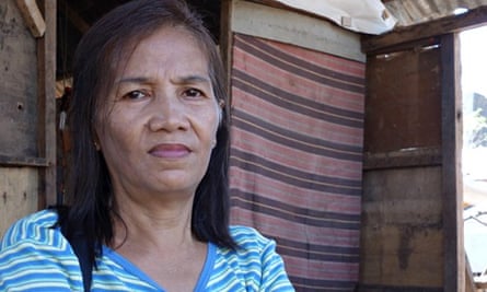 MDG : Estrella Moro from Anibong in Tacloban, Philippines post Typhoon Haiyan