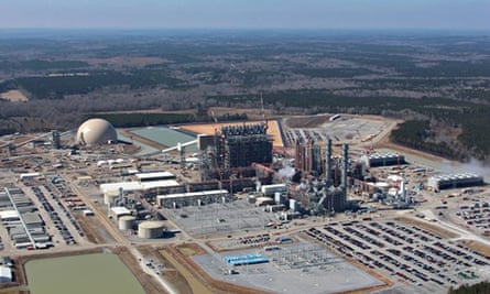 Kemper County energy facility aerial view