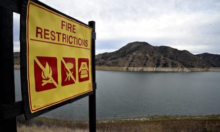 Fire in California  : Drought emergency declared in California
