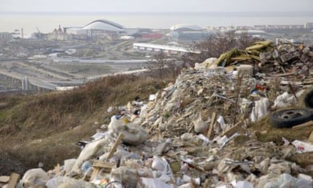 2014 Goldman Environmental prize : Activist Suren Gazaryan : Dump in Sochi, Russia