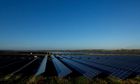 Lark Energy's Wymeswold Airfield, until recently the largest solar farm in UK