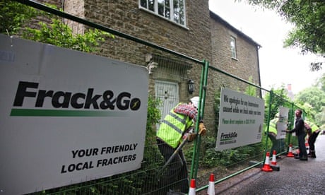 Greenpeace Fracking protest : David Cameron's home in Dean being turned into a fracking site