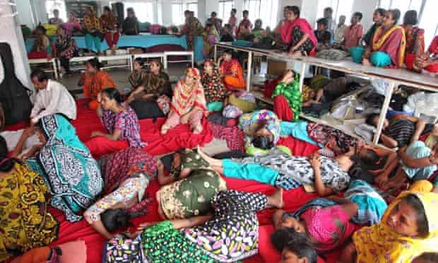 MDG : Tuba Group Garment Workers On Hunger Strike Dhaka, Bangladesh