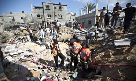 Gaza Rescue Rubble Hand Gaza, Ebola, Iraq ... are we approaching disaster overload ...
