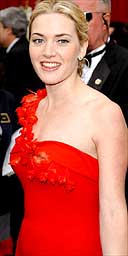 red ben de lisi dress of kate winslet fitted lace wedding dress Amazon.com: Posterazzi Poster Print Collection Kate Winslet (Wearing Ben De Lisi)