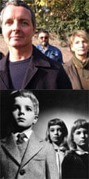 The cast of Village of the Damned, then and now