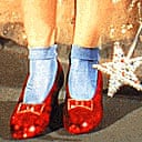 Dorothy's shoes from The Wizard of Oz
