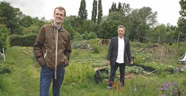 Carl Hunter and Frank Cottrell Boyce, creators of Grow Your Own