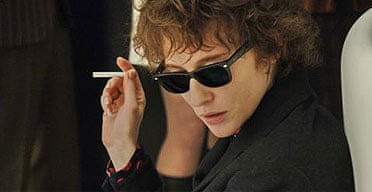 Cate Blanchett as Bob Dylan in I'm Not There