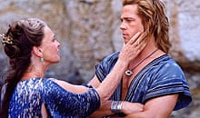 Troy: Julie Christie and Brad Pitt