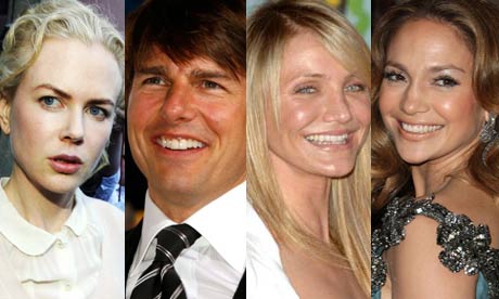 Forbes overpaid: Cameron Diaz, Nicole Kidman, Jennifer Lopez and Tom Cruise