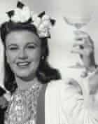 Ginger Rogers with drink