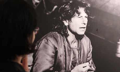 A photograph of Roman Polanski in a new exhibition at the film museum of Lodz