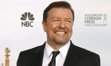 Ricky Gervais to host Golden Globes | Movies | The Guardian