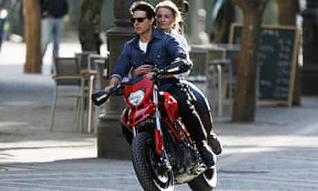 Tom Cruise and Cameron Diaz filming Knight & Day in Seville