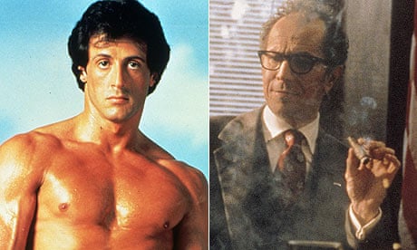 Sylvester Stallone in Rocky and Gary Oldman in The Contender