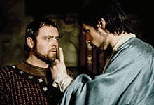 Anthony Hopkins and Timothy Dalton in The Lion in Winter (1968)
