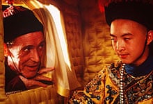 Peter O'Toole and Wu Tao in The Last Emperor (1987)