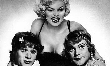 Tony Curtis, Marilyn Monroe and Jack Lemmon in Some Like It Hot (1959)