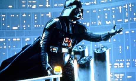 David Prowse as Darth Vader in The Empire Strikes Back