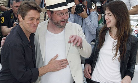 Lars von Trier with Charlotte Gainsbourg and Willem Dafoe unveil Antichrist at Cannes film festival