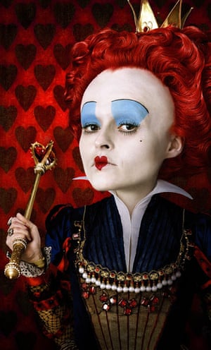 Tim Burton's Alice in Wonderland - concept art. Helena Bonham Carter as the Red Queen