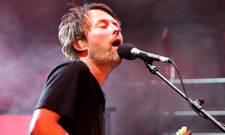 Radiohead's Thom Yorke perform live for BBC Radio 2 on Tuesday 1 April 